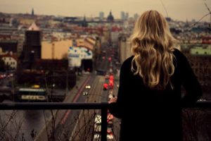 alone girl sad