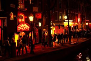 red light area