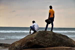 two friends together